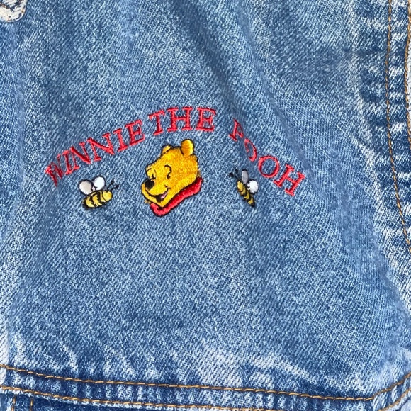 Vintage Winnie The Pooh Denim jacket size large - Picture 5 of 13